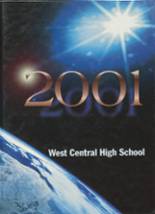 West Central High School 2001 yearbook cover photo