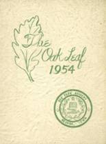 Oak Park Academy 1954 yearbook cover photo