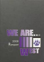 Cherry Hill West High School 2008 yearbook cover photo