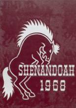 Shenandoah High School 1968 yearbook cover photo