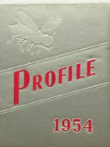 Glen Cove High School 1954 yearbook cover photo