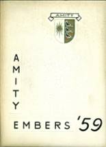 Amity Regional High School 1959 yearbook cover photo