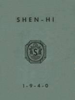 Shenango High School 1940 yearbook cover photo