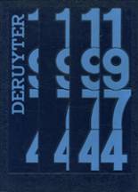 DeRuyter Central High School 1974 yearbook cover photo