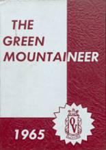 1965 Otter Valley Union High School Yearbook from Brandon, Vermont cover image