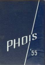 Poughkeepsie High School 1955 yearbook cover photo