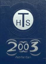 Tulpehocken High School 2003 yearbook cover photo
