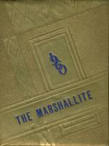 Marshall High School 1960 yearbook cover photo