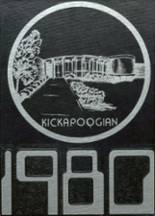 Kickapoo High School 1980 yearbook cover photo