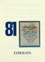 1981 Elbert County High School Yearbook from Elberton, Georgia cover image