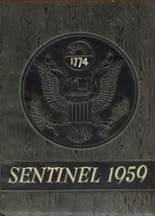 Charlotte Hall Military High School 1959 yearbook cover photo
