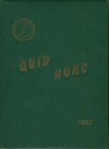 Roland Park Country High School 1953 yearbook cover photo