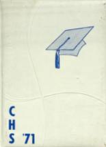 Chester High School 1971 yearbook cover photo