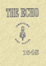 Jamestown High School 1948 yearbook cover photo