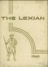 Lexington High School 1960 yearbook cover photo