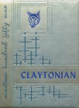 Clay City Community High School 1959 yearbook cover photo