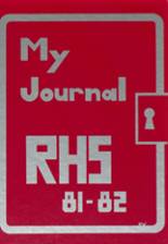Radcliffe High School 1982 yearbook cover photo