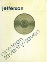 Jefferson High School 1977 yearbook cover photo