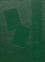 Montpelier High School 1952 yearbook cover photo