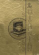 Dickson City High School 1953 yearbook cover photo