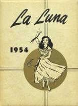 Los Lunas High School 1954 yearbook cover photo