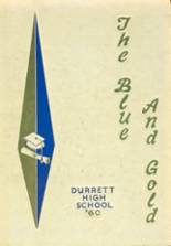 Durrett High School 1960 yearbook cover photo