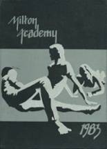 Milton Academy 1983 yearbook cover photo