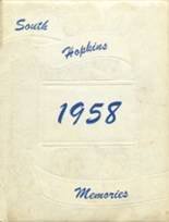 1958 South Hopkins High School Yearbook from Nortonville, Kentucky cover image