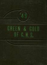 Greensburg High School 1949 yearbook cover photo
