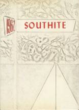 South High School 1962 yearbook cover photo