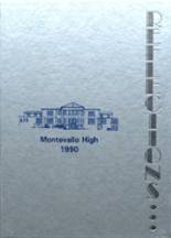 Montevallo High School 1990 yearbook cover photo