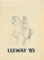 Robert E. Lee High School 1985 yearbook cover photo