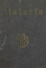 Atlanta High School 1924 yearbook cover photo