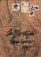 1987 Marshfield High School Yearbook from Coos bay, Oregon cover image
