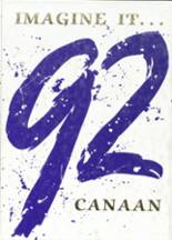 Canaan High School 1992 yearbook cover photo