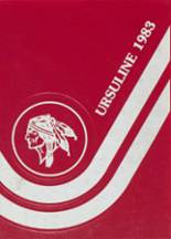 Ursuline Academy 1983 yearbook cover photo