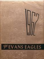 Evans High School 1962 yearbook cover photo