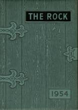 Rock Valley High School 1954 yearbook cover photo