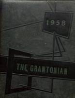 Grant County High School 1958 yearbook cover photo