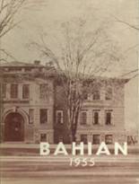 Barron High School 1955 yearbook cover photo