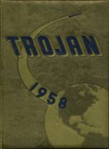 Findlay High School 1958 yearbook cover photo