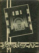 Joplin High School 1953 yearbook cover photo