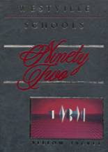 Westville High School 1992 yearbook cover photo