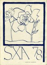 St. Xavier's Academy 1978 yearbook cover photo
