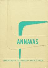 Savanna Community High School 1965 yearbook cover photo