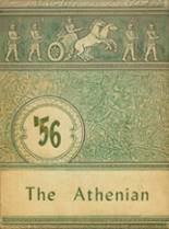 Athens High School 1956 yearbook cover photo