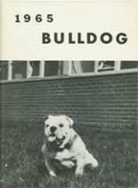 Brady High School 1965 yearbook cover photo
