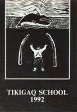 Tikigaq High School 1992 yearbook cover photo