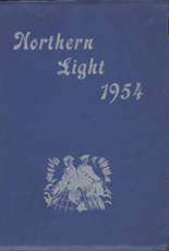 Sault Ste. Marie High School 1954 yearbook cover photo