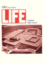 Ypsilanti High School 1982 yearbook cover photo